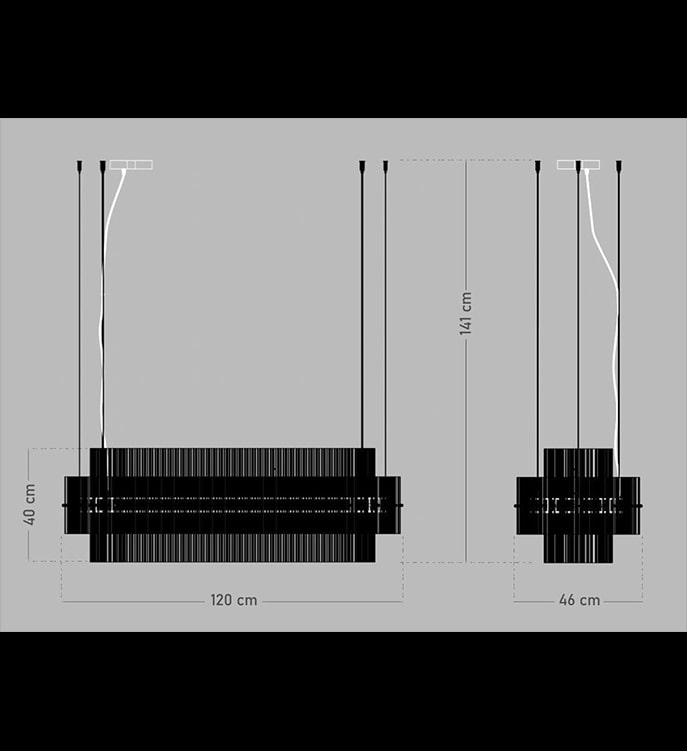 Люстра 2293 OVAL фабрики IL PARALUME MARINA Фото N2